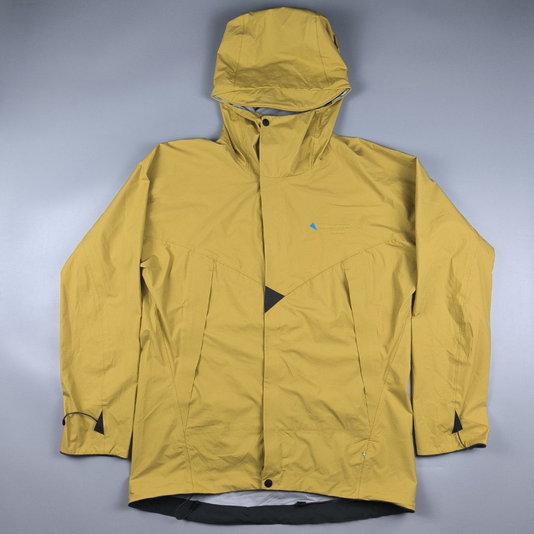 Klattermusen Asynja RainJacket (Men's) (Category: Coats, Jackets and Outerwear) located in General Mariano Alvarez. Submitted by rammrtnz (Listing ID 1468159896, Image 1). Description: Klattermusen Asynja RainJacket (Men's) Lightweight Waterproof Good for light to heavy rain Size 10 on tag Actual measurement: Width - 25inches Length - 28.5/31inches Very minimal dirt Please see photo for actual measurement Excellent to new condition Php2880+shippi