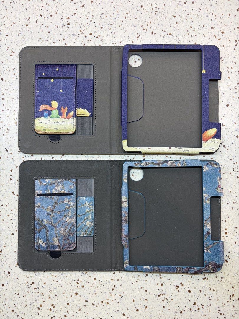 Kobo Libra Case (Category: Cases & Sleeves) located in Makati City. Submitted by declutteringgatm (Listing ID 1468206436, Image 2). Description: Kobo Libra Case - cases have stand and strap - buy both (P500) - buy one (P270) - last price is as listed .