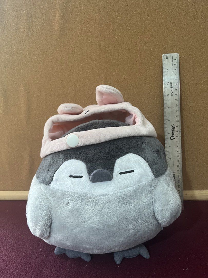 Koupen Chan Plush Penguin Plush (Category: Plushies & Soft Toys) located in Baguio. Submitted by gaara1234 (Listing ID 1468073265, Image 1). Description: See picture for the damage.