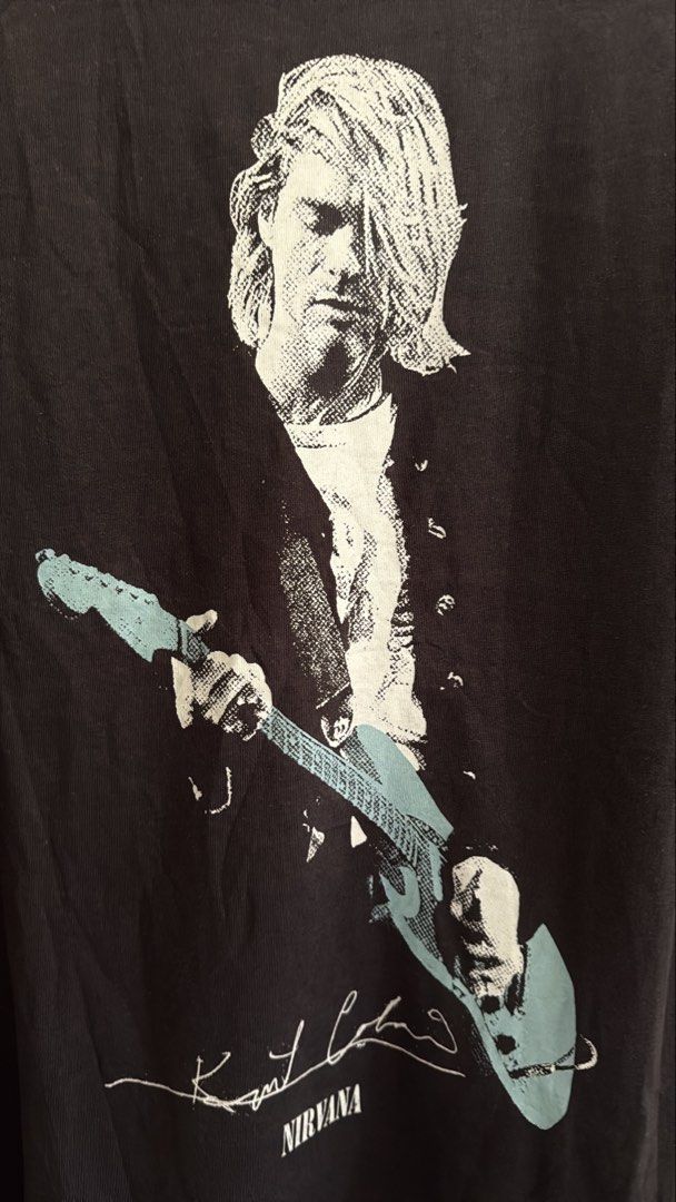 KURT COBAIN (Category: Tshirts & Polo Shirts ) located in Cavite. Submitted by handpickedshirts (Listing ID 1468094008, Image 2). Description: New Approx L29in W24in laid flat No backprint.