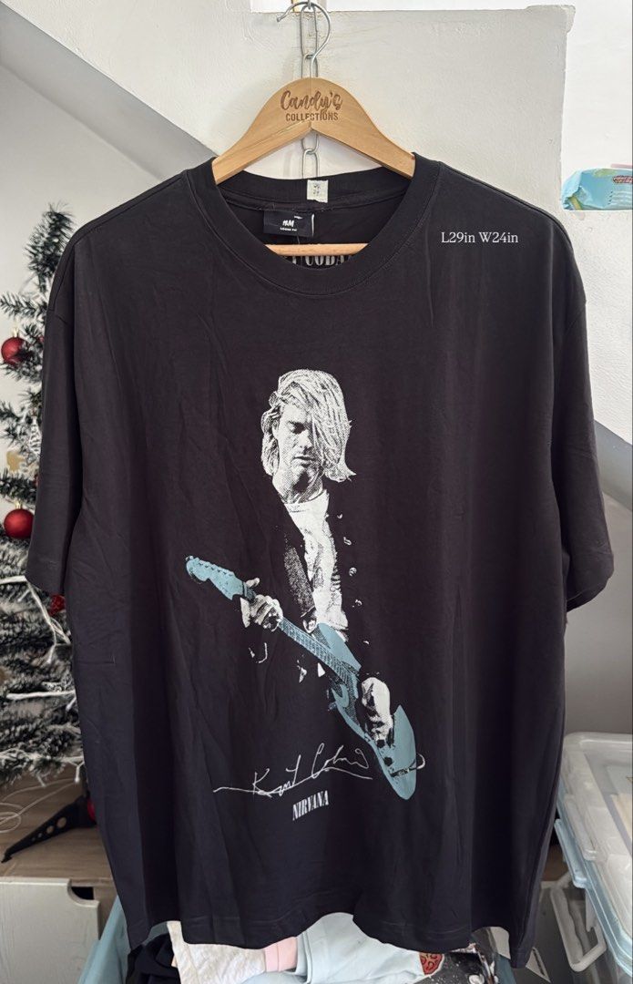 KURT COBAIN (Category: Tshirts & Polo Shirts ) located in Cavite. Submitted by handpickedshirts (Listing ID 1468094008, Image 1). Description: New Approx L29in W24in laid flat No backprint.