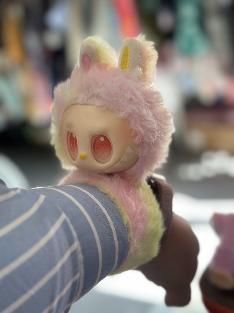 Labubu wrist bracelet (Category: Designer & Blind Box Toys) located in Baguio. Submitted by cherylcaps95 (Listing ID 1468140115, Image 2). Description: .