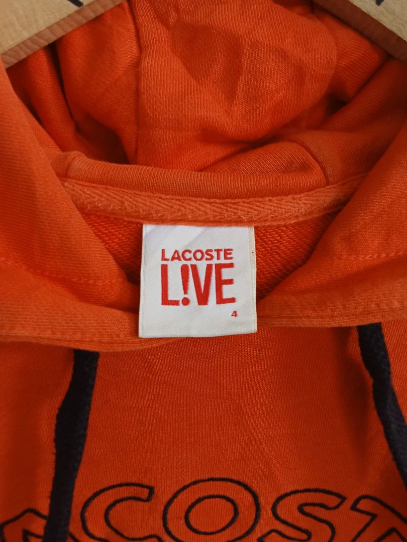 LACOSTE (Category: Luxury Apparel) located in Cebu City. Submitted by canumay_vincent123 (Listing ID 1468138395, Image 3). Description: LACOSTE EMBROID BIG LOGO SCRIPT GOOD AS NEW CONDITION 20X27 DIMENSION 10X10 COLORATE NO ISSUE LOCATION CEBU.