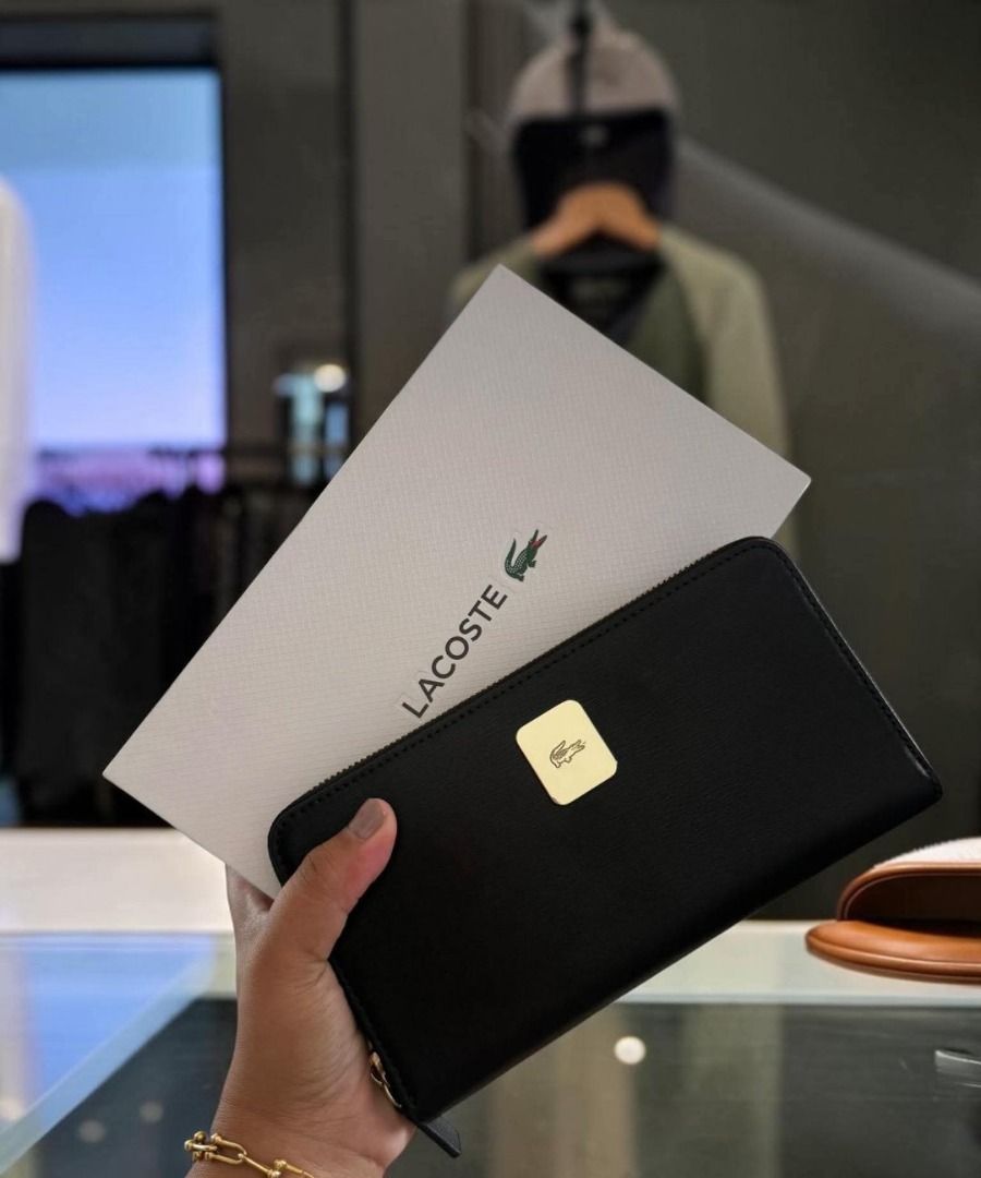 Lacoste Amelia Wallet (Category: Wallets & Card holders) located in Rizal. Submitted by hiraya16 (Listing ID 1468078261, Image 3). Description: Onhand ready to ship + SF LBC.