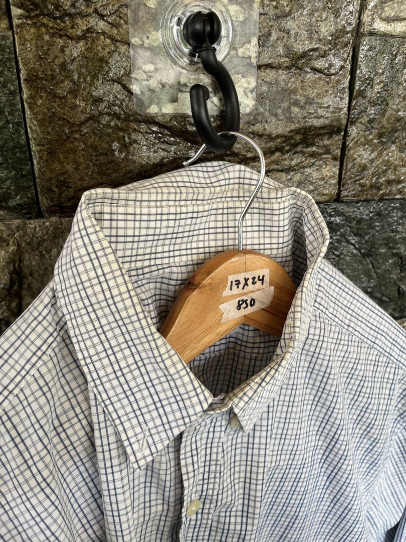 Lacoste Checkered Polo Longsleeve (Category: Formal Shirts) located in Cagayan de Oro. Submitted by curatedheirloomph_ (Listing ID 1468240436, Image 3). Description: 𝘿𝙞𝙢𝙚𝙣𝙨𝙞𝙤𝙣𝙨: 23x29 𝘽𝙚𝙨𝙩 𝙁𝙞𝙩: Large - XL 𝘾𝙤𝙣𝙙𝙞𝙩𝙞𝙤𝙣 & 𝘾𝙤𝙡𝙤𝙧 𝙍𝙖𝙩𝙚: Excellent (9.5/10) 𝙄𝙨𝙨𝙪𝙚: N/A 𝘼𝙪𝙩𝙝𝙚𝙣𝙩𝙞𝙘𝙞𝙩𝙮 𝘿𝙚𝙘𝙡𝙖𝙧𝙖𝙩𝙞𝙤𝙣: Authentic.