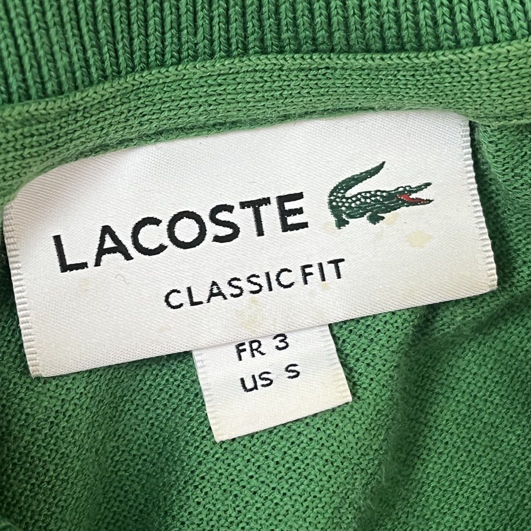 Lacoste classic fit polo (Category: Tshirts & Polo Shirts ) located in Manila. Submitted by royaldripmanila (Listing ID 1468158616, Image 3). Description: No issue W19.5 L26.