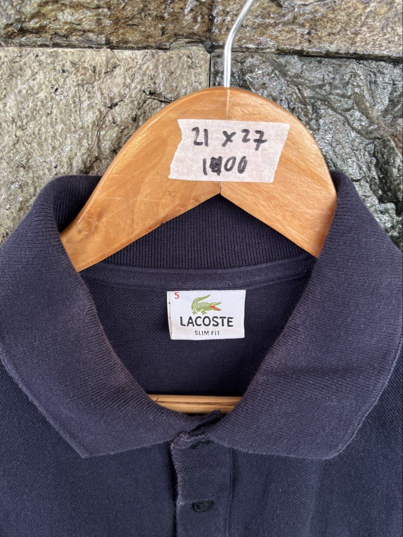 Lacoste Navy Blue Poloshirt Large (Category: Tshirts & Polo Shirts ) located in Cagayan de Oro. Submitted by curatedheirloomph_ (Listing ID 1468223737, Image 2). Description: 𝘿𝙞𝙢𝙚𝙣𝙨𝙞𝙤𝙣𝙨: 21x27 𝘽𝙚𝙨𝙩 𝙁𝙞𝙩: Large 𝘾𝙤𝙣𝙙𝙞𝙩𝙞𝙤𝙣 & 𝘾𝙤𝙡𝙤𝙧 𝙍𝙖𝙩𝙚: Excellent (9.5/10) 𝙄𝙨𝙨𝙪𝙚: Minimal lints 𝘼𝙪𝙩𝙝𝙚𝙣𝙩𝙞𝙘𝙞𝙩𝙮 𝘿𝙚𝙘𝙡𝙖𝙧𝙖𝙩𝙞𝙤𝙣: Authentic.