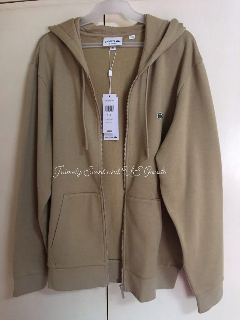 LACOSTR ZIP-UP HOODIE JACKET LARGE (Category: Coats, Jackets and Outerwear) located in Las Pinas. Submitted by jaimelyscent_ (Listing ID 1468122547, Image 2). Description: LACOSTE ZIP-UP HOODIE JACKET LARGE MEN OR UNISEX ✅NEW ARRIVAL FROM🇺🇸 ✅$145 MALL PRICE NOW ON SALE 📌6999 ONLY GRAB IT NOW LIMITED STOCK ONLY..