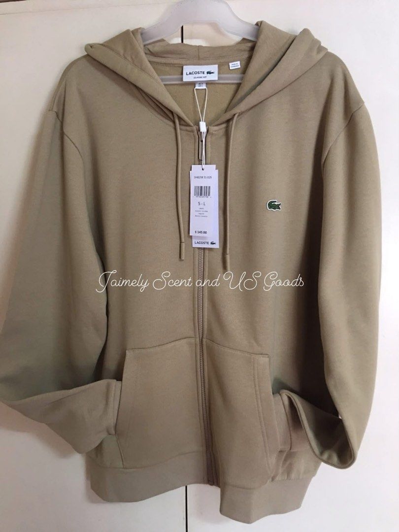 LACOSTR ZIP-UP HOODIE JACKET LARGE (Category: Coats, Jackets and Outerwear) located in Las Pinas. Submitted by jaimelyscent_ (Listing ID 1468122547, Image 3). Description: LACOSTE ZIP-UP HOODIE JACKET LARGE MEN OR UNISEX ✅NEW ARRIVAL FROM🇺🇸 ✅$145 MALL PRICE NOW ON SALE 📌6999 ONLY GRAB IT NOW LIMITED STOCK ONLY..