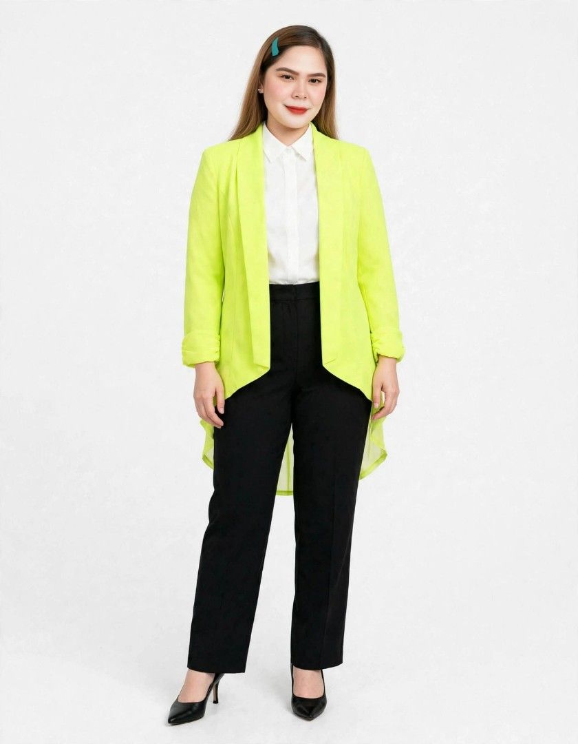 Ladies Blazer size S/M branded (Category: Coats, Jackets and Outerwear) located in Plaridel. Submitted by tonilousg (Listing ID 1468273421, Image 2). Description: Preloved / Almost new dipo sya nagamit nalaban ko lang masikip po sya saken. size S/M Plaridel, Bulacan courier: shapi chkout or lalamove.