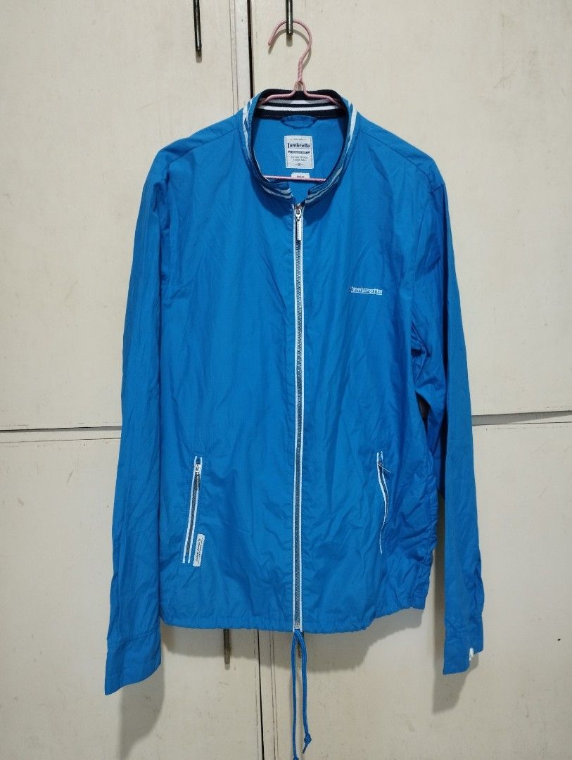 Lambretta Jacket (Category: Coats, Jackets and Outerwear) located in San Fernando. Submitted by nerosales (Listing ID 1468172920, Image 1). Description: Lambretta Jacket/Wind Breaker Medium, also fits Large Actual: Width - 19.5 inches Length - 29 inches Very good condition 1,200 pesos only SM City Pampanga Shipping: J&T Payment: Gcash NO COD NO COP NO WAYBILL FIRST .
