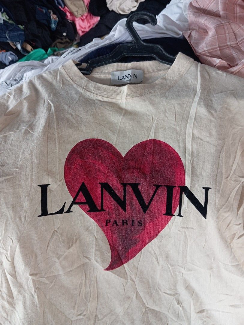 LANVIN SHIRT (Category: Activewear) located in Monkayo. Submitted by danielcabusora (Listing ID 1468103368, Image 1). Description: LANVIN SHIRT LARGE ON TAG W-21 L-27 AS NEW NO ISSUE.