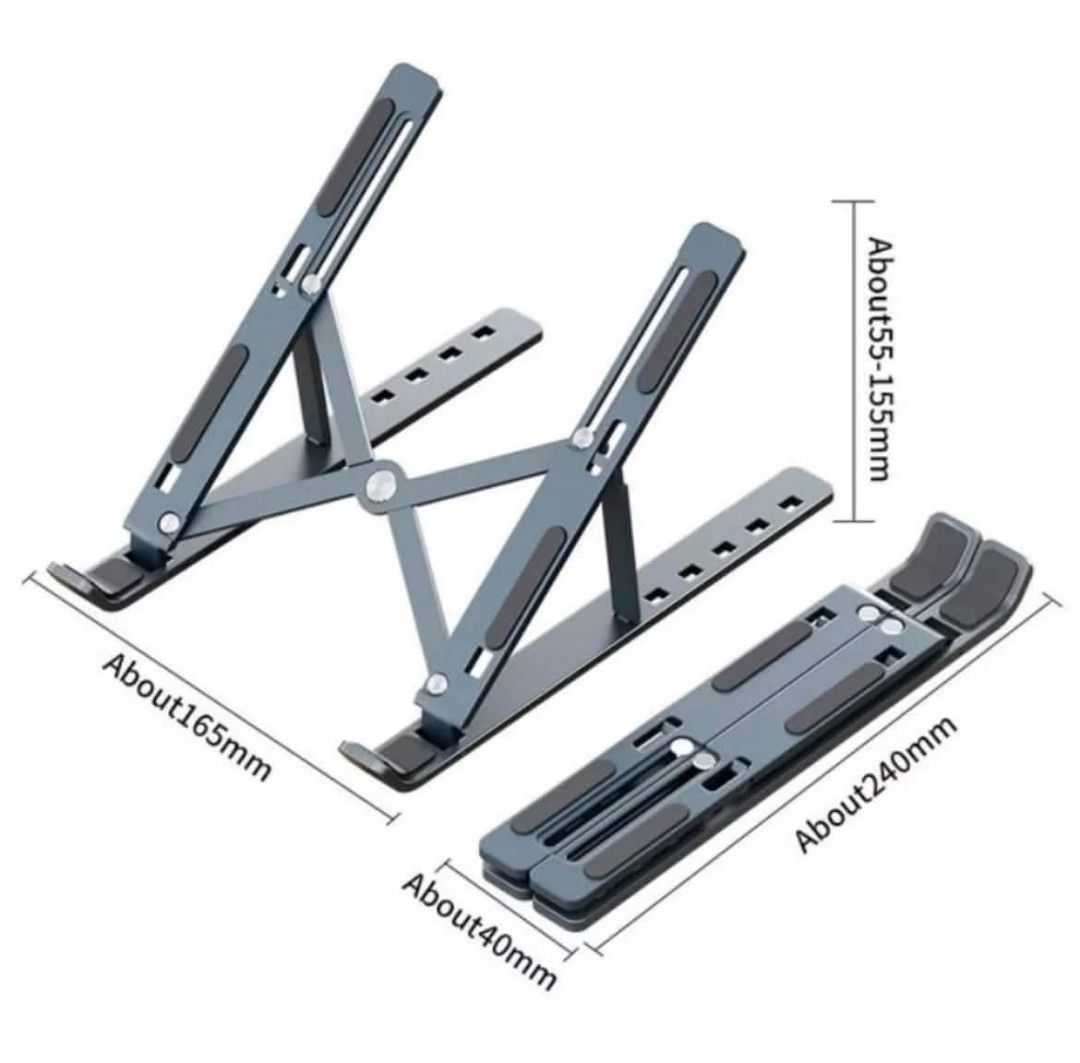Laptop stand plastic / metal (Category: Announcements) located in Quezon City. Submitted by anghies_shop (Listing ID 1468158551, Image 2). Description: Laptop Stand ( 380pesos aluminum stand ) ( 120 pesos plastic stand ).