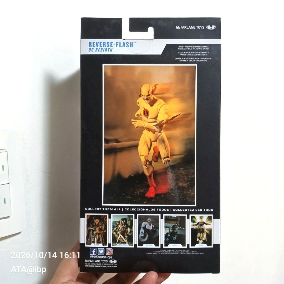 (Last One) McFarlane DC Multiverse DC Rebirth REVERSE FLASH 7" Action Figure (Category: Action & Battle Toys) located in Paranaque City. Submitted by AirplanesTrainsAutomobilesATBP (Listing ID 1468159102, Image 2). Description: Want to see more of my listings? Just click my username above.☝️ Kindly read the item description to avoid any misunderstanding... DESCRIPTION: > ITEM: McFarlane DC Multiverse Justice League DC Rebirth REVERSE-FLASH 7" Sca