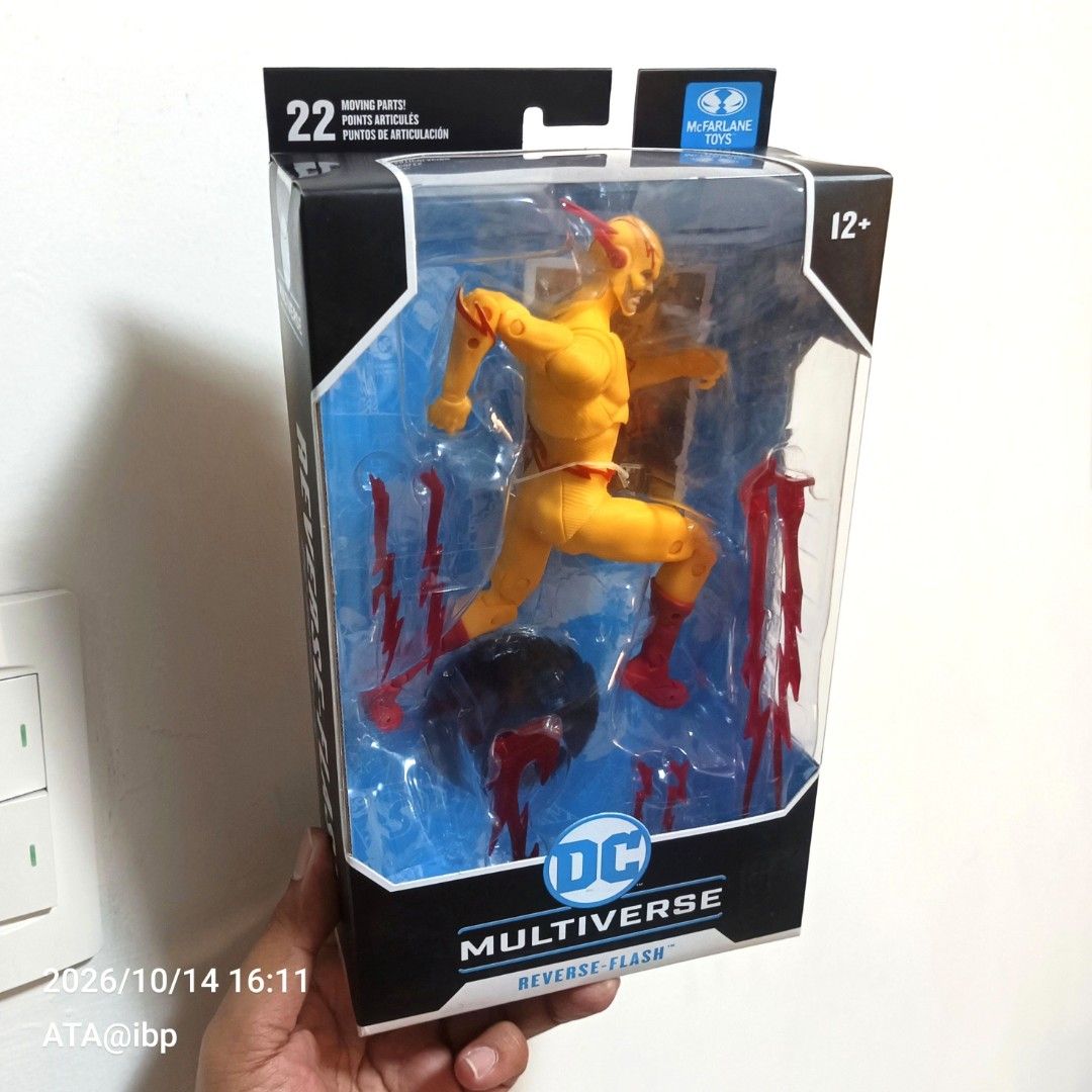 (Last One) McFarlane DC Multiverse DC Rebirth REVERSE FLASH 7" Action Figure (Category: Action & Battle Toys) located in Paranaque City. Submitted by AirplanesTrainsAutomobilesATBP (Listing ID 1468159102, Image 3). Description: Want to see more of my listings? Just click my username above.☝️ Kindly read the item description to avoid any misunderstanding... DESCRIPTION: > ITEM: McFarlane DC Multiverse Justice League DC Rebirth REVERSE-FLASH 7" Sca