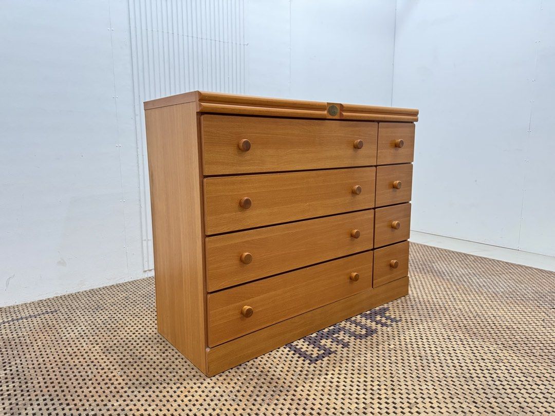 Lateral Cabinet (Category: Shelves, Cabinets & Racks) located in Quezon City. Submitted by matetdevis13 (Listing ID 1468085745, Image 3). Description: Wooden 8-Tier Chest of Drawers Price: 5,900 L46 x W17.5 x H37 In good condition Code MJS25-RB10.