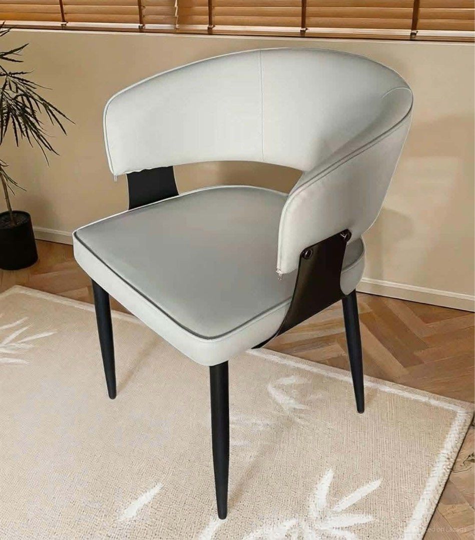 Leather Dining Chair (Category: Chairs) located in Valenzuela. Submitted by jhagonzales (Listing ID 1468208105, Image 1). Description: .
