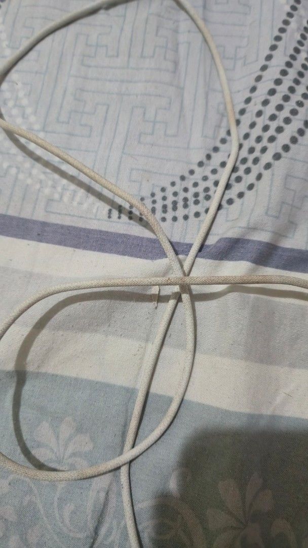 LEGIT iPhone 240W USB-C Charger with cable and adapter (Category: Other Gadgets) located in Cavite. Submitted by tepidelarosa (Listing ID 1468083457, Image 3). Description: USED FOR ONLY ONE MONTH. naging madumi lang yung cord kasi woven design sya. di na ako naka apple kaya i'm selling the charger. gumagana pa, walang bent or anything sa mga dulo. .