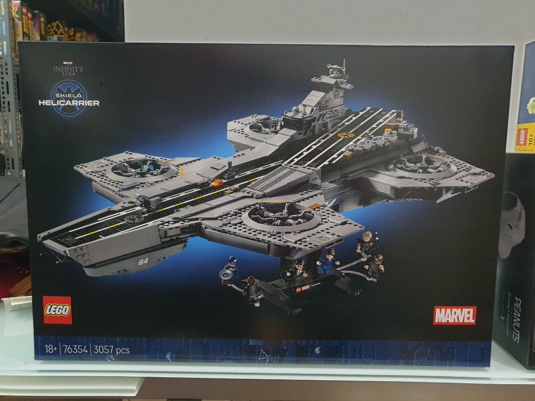 Lego 76354 Shield Helicarrier (Category: Lego & Building Sets) located in Manila. Submitted by agsbeagle888 (Listing ID 1468093870, Image 1). Description: We sell various collections of Lego original sets, Technic, Icons, Arts,Star Wars, Harry Potter,Disney, Speed Champions,Architecture,Marvel / DC ,Monkie Kids, Super Mario, Dreamzz, Creator,Ninjago, Sonic The Hedgehog, Minifigures, Lego Keychains Feel free to inquire models that you are interest