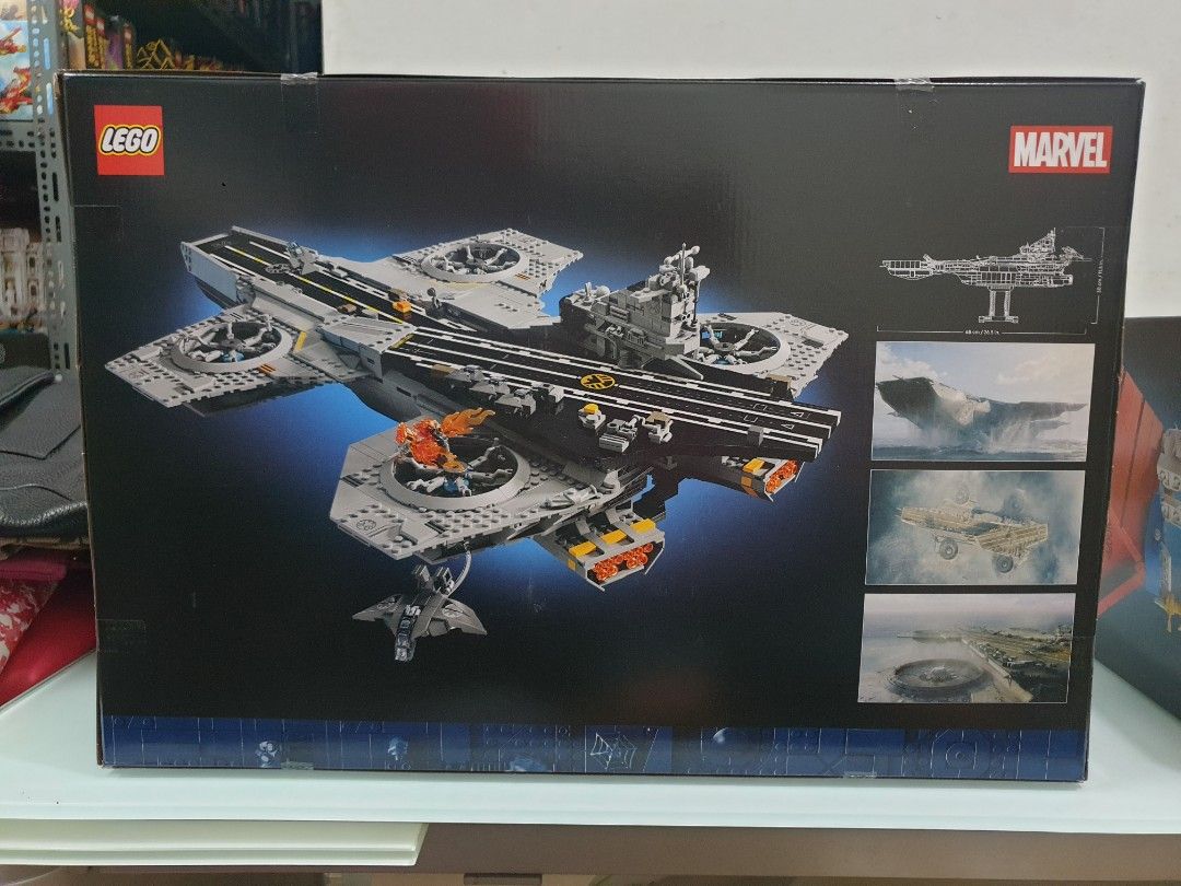 Lego 76354 Shield Helicarrier (Category: Lego & Building Sets) located in Manila. Submitted by agsbeagle888 (Listing ID 1468093870, Image 2). Description: We sell various collections of Lego original sets, Technic, Icons, Arts,Star Wars, Harry Potter,Disney, Speed Champions,Architecture,Marvel / DC ,Monkie Kids, Super Mario, Dreamzz, Creator,Ninjago, Sonic The Hedgehog, Minifigures, Lego Keychains Feel free to inquire models that you are interest