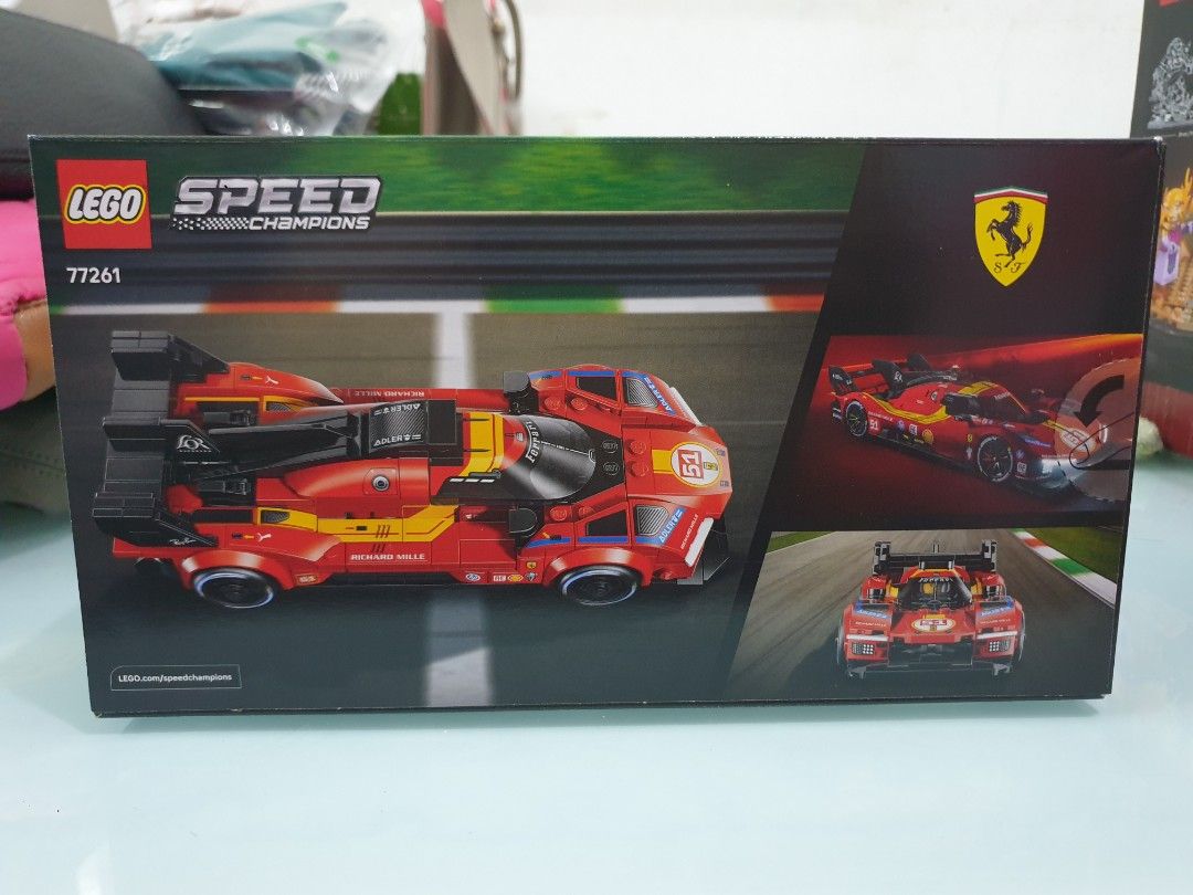 Lego 77261 Ferrari 499P (Category: Lego & Building Sets) located in Manila. Submitted by agsbeagle888 (Listing ID 1468094097, Image 2). Description: We sell various collections of Lego original sets, Technic, Icons, Arts,Star Wars, Harry Potter,Disney, Speed Champions,Architecture,Marvel / DC ,Monkie Kids, Super Mario, Dreamzz, Creator,Ninjago, Sonic The Hedgehog, Minifigures, Lego Keychains Feel free to inquire models that you are interested. We