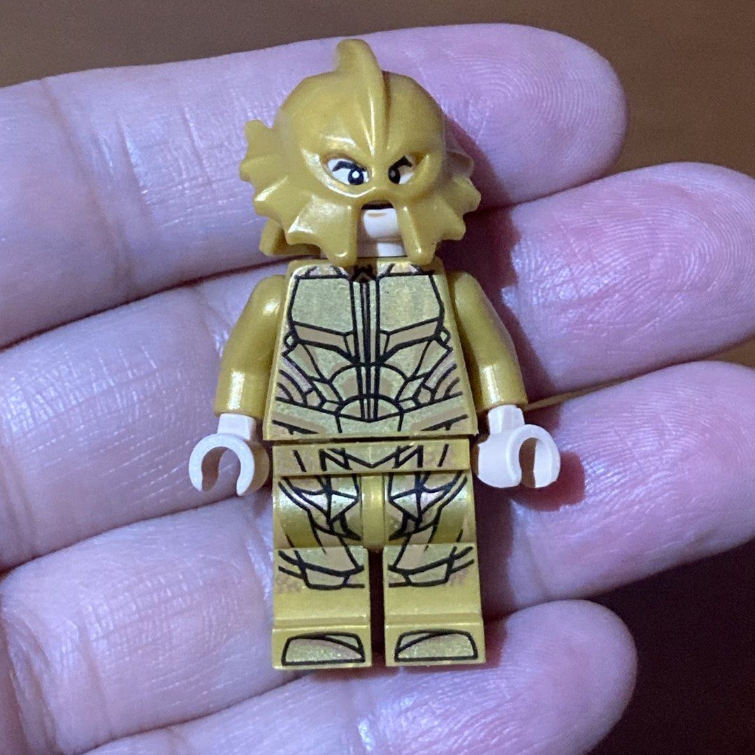 LEGO Minifigure #41: Atlantean Guard (Category: Lego & Building Sets) located in Mandaluyong City. Submitted by booksforkeeps (Listing ID 1468072366, Image 2). Description: Used / Played With / Displayed Weapon included Good condition As Is RFS: Outgrown / Decluttering.
