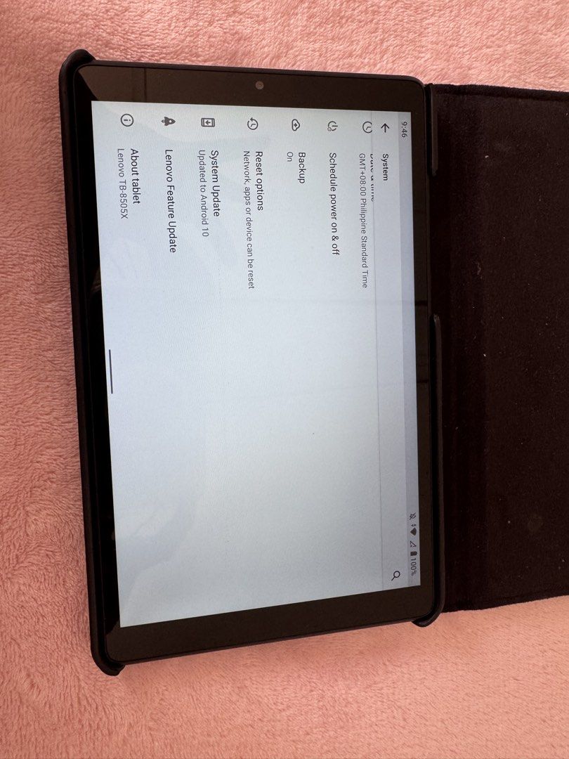 Lenovo Tablet (Category: Android) located in Mandaluyong City. Submitted by nescreates (Listing ID 1468072087, Image 2). Description: Good working condition . Hindi na ginagamit .No issue . No charger. Bili na lng kayo ng charger sa orange app mga 150 lng un . .