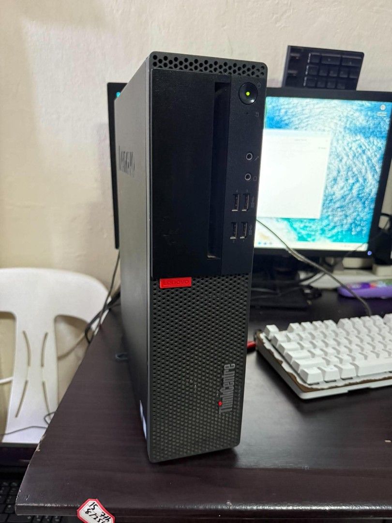 Lenovo thinkcentre SFF (Category: Desktops) located in Manila. Submitted by happyearth.953a15 (Listing ID 1468122664, Image 3). Description: Lenovo thinkcentre SFF I5 7th gen Intel UHD Graphics 630 8gb ram 256gb ssd Windows 11 pro OS Unit with power cord 💸💸 6,500 Location: San Andres bukid manila Pick up or deliver cod.