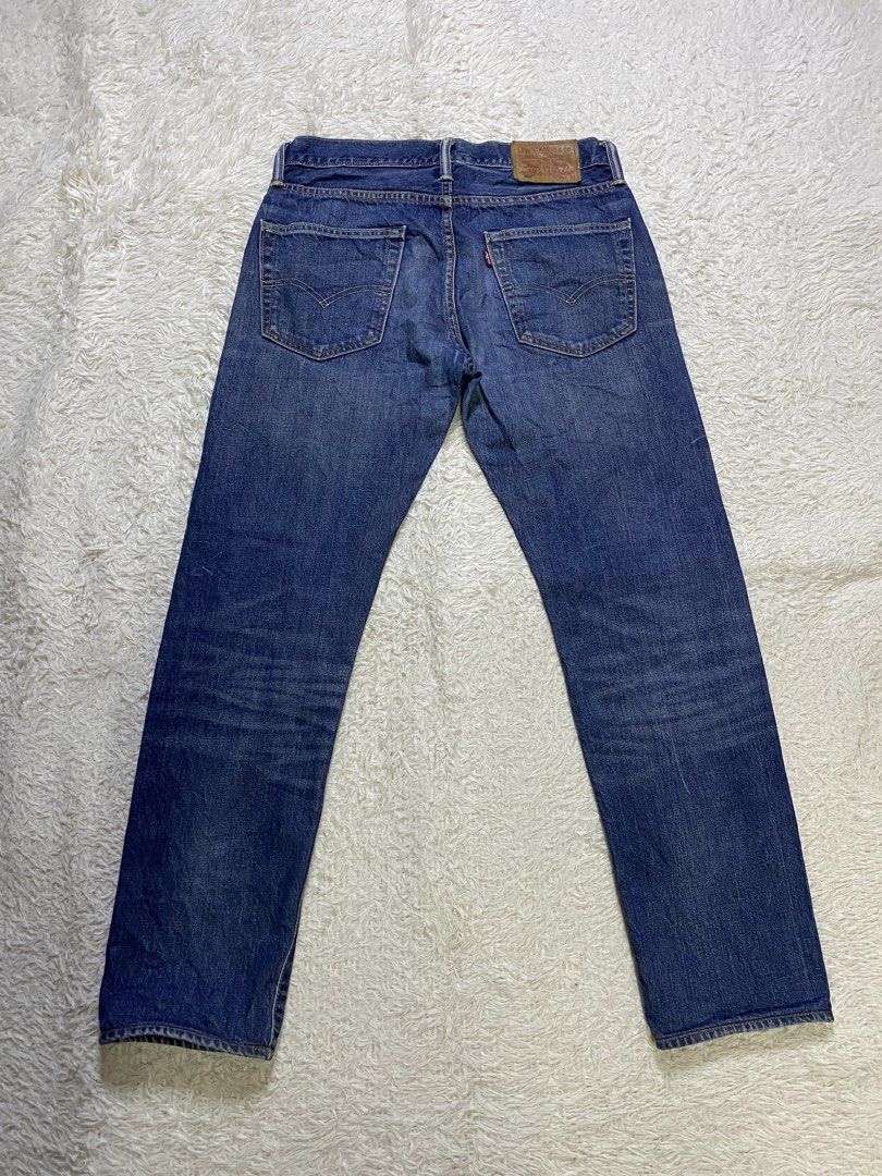 LEVIS 502 Selvedge (Category: Jeans) located in Cavite. Submitted by nld_thrift (Listing ID 1468162884, Image 2). Description: LEVIS 502 Selvedge W 30 In tag (32 Actual) L 38.5 INCH Lo 7 INCH FLAW: Altered hem Made in china 100%Cotton Authentic (money return if proven fake) .