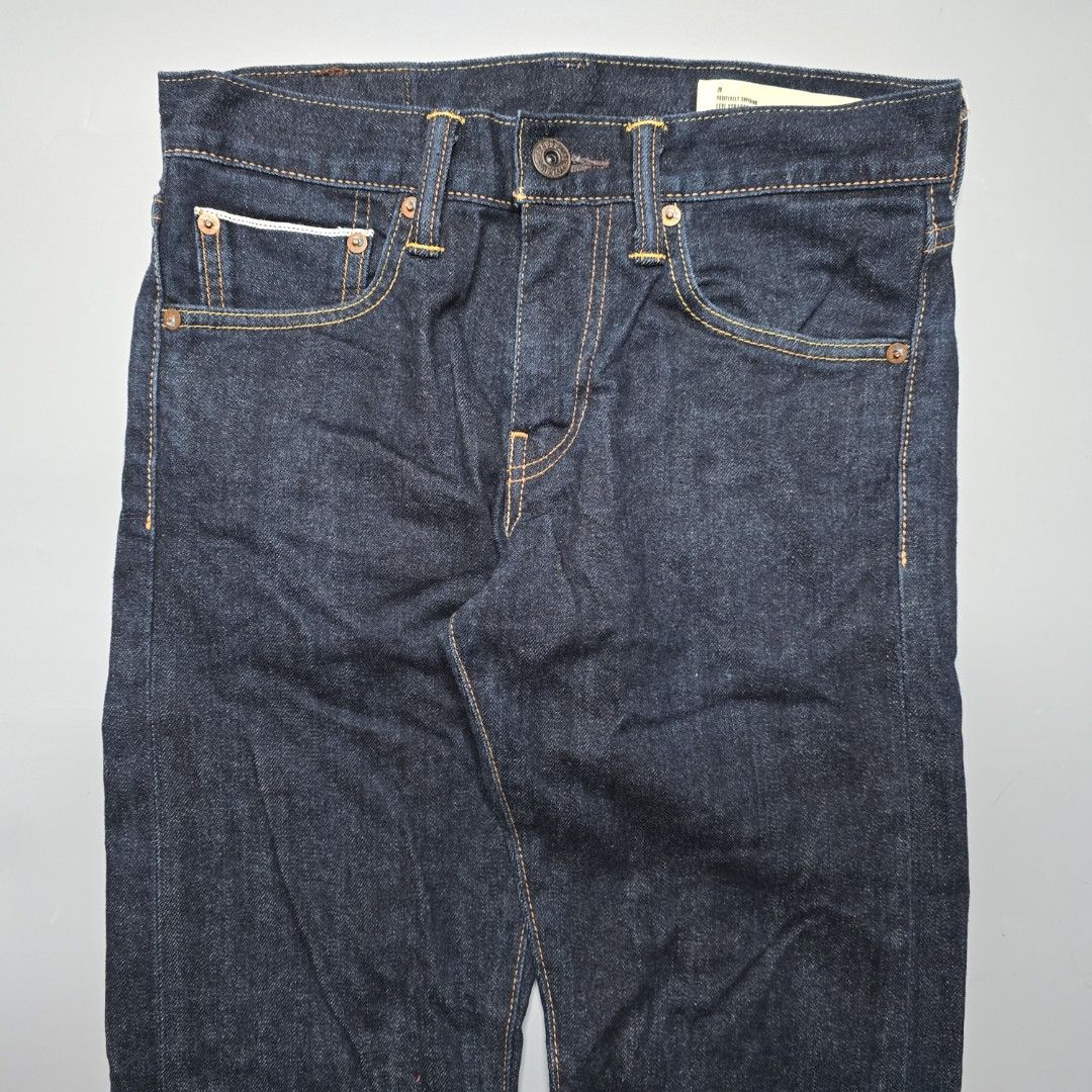 Levi's - 511 Selvedge Denim - Japan (Category: Jeans) located in Malabon City. Submitted by buynflex (Listing ID 1468185661, Image 3). Description: Levi's - 511 Selvedge Denim - Japan Size 28 Measurements in Inches (Laid Flat) Waist: 15" Inseam: 30" Front Rise: 9" Thigh: 10.5" Knee: 8" Leg Opening: 6" Gently Used.