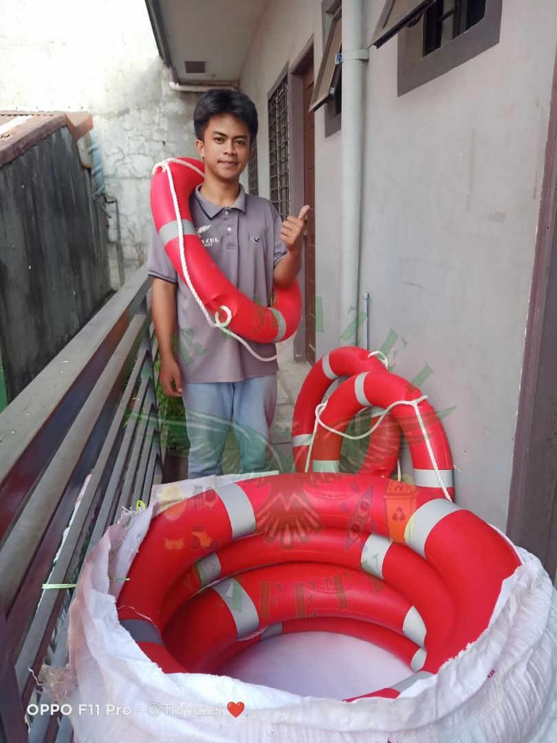life ring (Category: Water Sports) located in Quezon City. Submitted by irishbayaban20 (Listing ID 1468125276, Image 1). Description: ✅ Guaranteed lowest price ✅ Quality products ✅ 100% LEGIT TRUSTED SUPPLIER! ✅ With Complete Legal Documents ✅ BIR Registered We Supply All Kinds Of PPE Supplies, Raincoat, Hard Hat, Cooler Box, Plastic Trash Bin, Road Barriers, Kayak Boats, Crystal Kayak, Traffic Cone, T-Bollards & All Kinds Of Safety Shoes. Open F