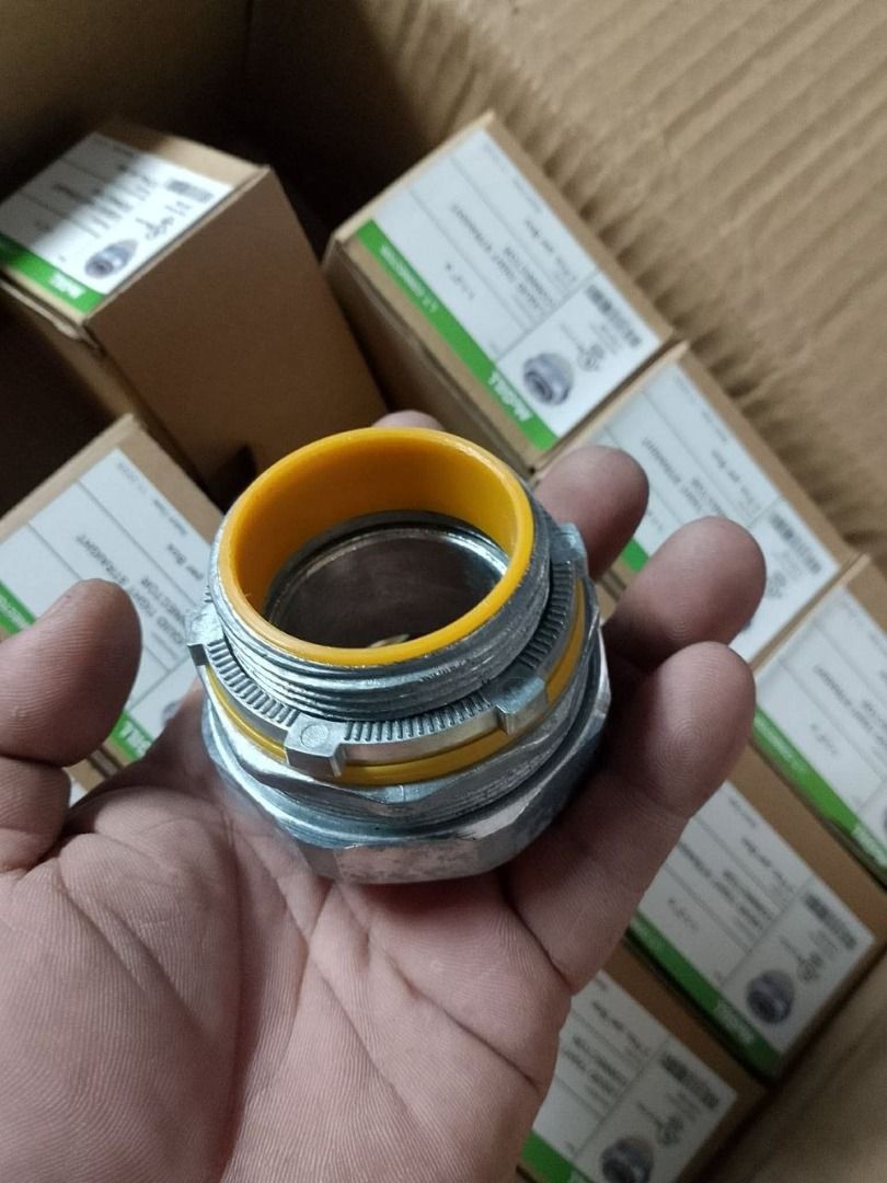 Liquid Tight Connector Specs: 2" (Category: Everything Else Others) located in Manila. Submitted by 09171479278_elsie. (Listing ID 1468065738, Image 2). Description: Liquid Tight Connector Specs: 2".