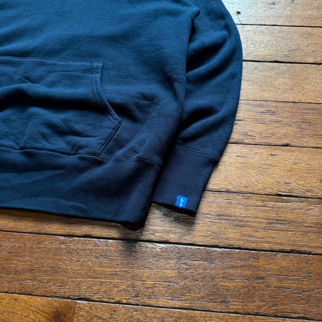 LOOPWHEELER Pullover Hoodie (Category: Coats, Jackets and Outerwear) located in Caloocan City. Submitted by thrift-wears (Listing ID 1468214436, Image 3). Description: Size M L - 25 W - 20 SL - 23 100 percent Cotton No issue Heavy cloth Ready to wear Washed and clean Made in Japan.