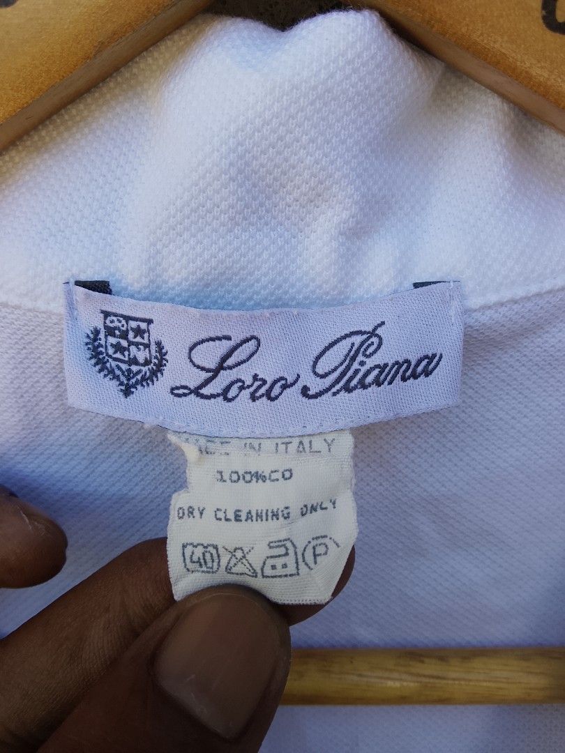 Loro piana polo shirt (Category: Shirts) located in Bayombong. Submitted by jeffreybee (Listing ID 1468214698, Image 2). Description: 21 length 18 width presentable condition no flaws.