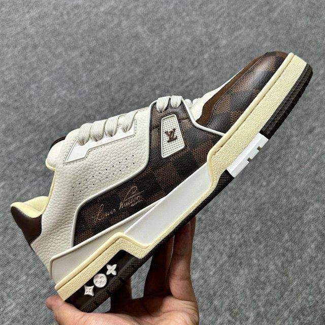 Louis Vuitton LV Trainer Sneaker (Category: Sneakers & Footwear) located in Quezon City. Submitted by CrazySNKR (Listing ID 1468112623, Image 1). Description: ‼️LV Trainer Sneaker‼️ High Tier Batch 📍Available sizes: 35-45euro 1-2 weeks ETA via Air freight ‼️Available for Cash on delivery 50% Downpayment Required ‼️ Quality check pictures will provide before shipping to ph 🇵🇭 Message us for inquiries! 🛒 #𝐂𝐫𝐚𝐳𝐲𝐬𝐧𝐤𝐫𝐋𝐚𝐠𝐮𝐧𝐚 #𝐔𝐀𝐩�