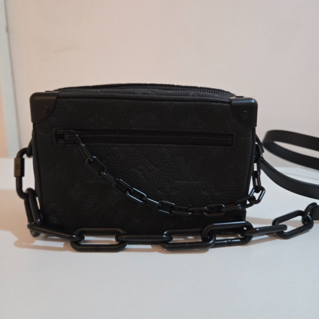Louis Vuitton Mini Soft Trunk Taurillon Leather (Category: Luxury Bags & Wallets) located in Muntinlupa City. Submitted by luxor.alt123158 (Listing ID 1468234297, Image 2). Description: -Used once, like new condition -With dustbag only -Open for meetup, delivery .