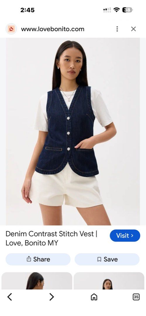 Love Bonito (Category: Blouses) located in Manila. Submitted by supermommm (Listing ID 1468116607, Image 1). Description: .