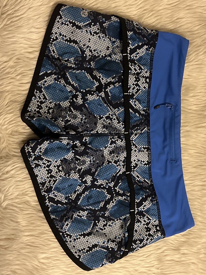 Lululemon blue snakeskin shorts (Category: Activewear) located in Pasig City. Submitted by sandace (Listing ID 1468187782, Image 2). Description: Authentic .