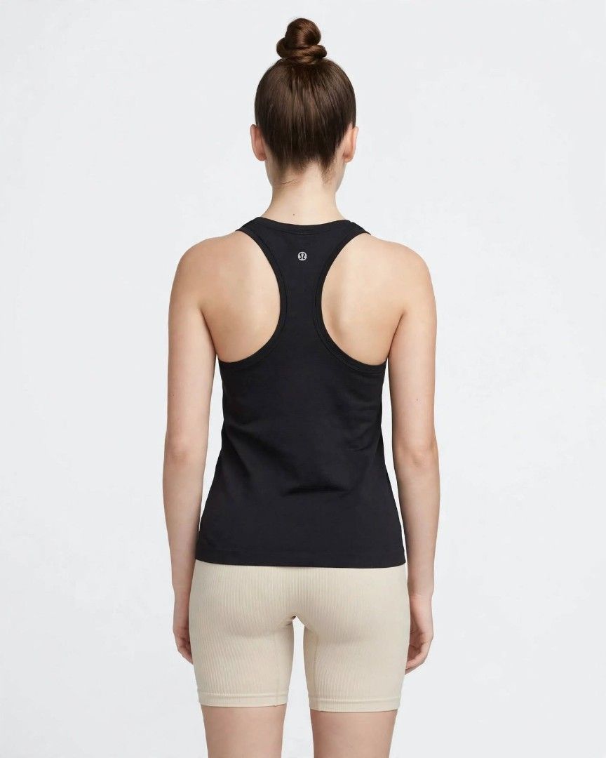 Lululemon Swiftly Tech Top (Category: Activewear) located in Rizal. Submitted by timeless_shop (Listing ID 1468110221, Image 1). Description: 🔥 ORIGINAL Lululemon Swiftly Tech Racerback Tank - Black ✨Size 6 📏 Width: 15 inches lay flat 📏 Size Fit: Small to Medium Bust 32-34 📏 Length: 21 inches 💯 Good Condition: 9.9/10 - Like New! 🎨 Color Rate: 9.9/10 - Buo pa kulay! 👕 Maayos at malinis din. hindi ito laspag. 🧵 Quality ng Fabric: - Original
