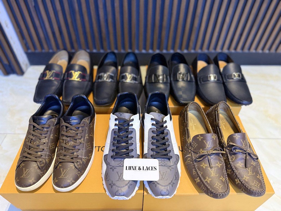 LV LOAFERS & SNEAKERS (Category: Sneakers & Footwear) located in Cavite. Submitted by luxenlaces (Listing ID 1468225883, Image 3). Description: Price starts at 14,500 and up 💯 Authentic Money back guaranteed! ✅ Meet ups & delivery ✅Cash on delivery thru LBC or JRS FB - Luxe and Laces IG - luxxe_n_laces 📩 DM for orders & inquiries.