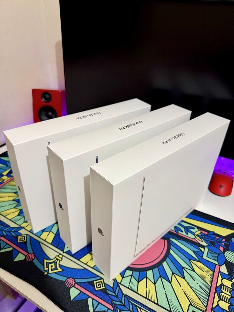 Macbook Air M5 13-inch 512GB (Category: Laptops & Notebooks) located in Pasig City. Submitted by mightymiggy (Listing ID 1468129465, Image 2). Description: For Sale!!! Brandnew Sealed!! Macbook Air M5 13-inch 512GB! Local Purchase from Apple Flagship | Standard Package 1 Year Apple Warranty Upon Activation 2 Midnight 1 Starlight Pick up from my place in Pasig or meet up Megamall, Robinons Galleria. Thank you!!.