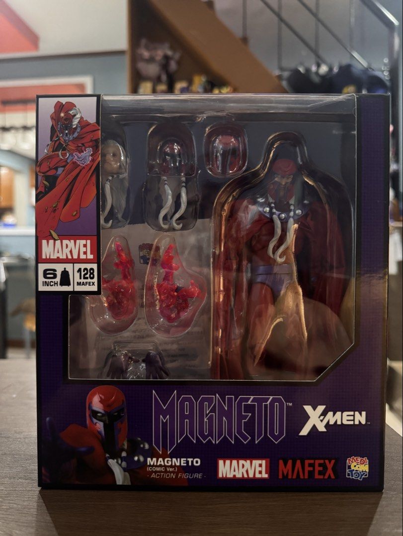 MAFEX magneto (Category: Action & Battle Toys) located in Manila. Submitted by inorinnnn (Listing ID 1468236762, Image 1). Description: MISB good box condition .