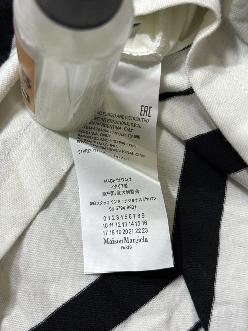 Maison Margiela long sleeve shirt (Category: Tshirts & Polo Shirts ) located in Quezon City. Submitted by dailyfits08 (Listing ID 1468105713, Image 3). Description: Maison Margiela Excellent Size 48 25x29 .