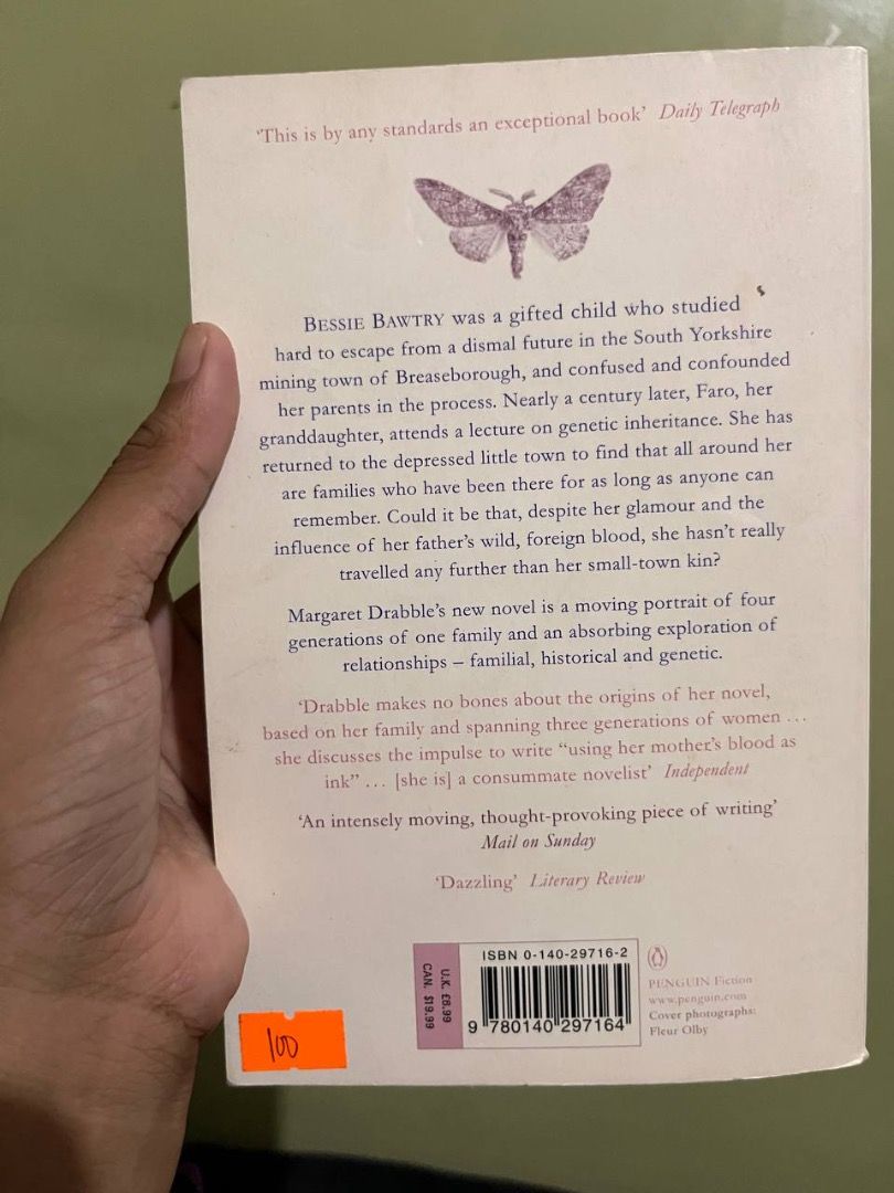 Margaret Drabble - The Peppered Moth (Category: Storybooks) located in Carmen. Submitted by grei.librongbaligya. (Listing ID 1468175402, Image 3). Description: Margaret Drabble - The Peppered Moth Regular paperback..