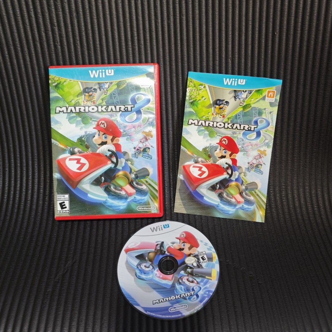 Mario Kart 8 Wii U Game (US) (Category: Nintendo) located in Quezon City. Submitted by shopme_gadget30 (Listing ID 1468100841, Image 1). Description: kindly read the details first for sale fixed price good condition tested and working with Case and disc game disc (no scratches to minimal scratches) with manual compatible to Nintendo Wii U USA Region qc area meet up: sm north shipping fee must shoulder by the buyer via lalamove or grab payment: bd