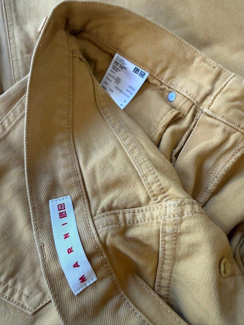 Marni x Unqlo (Category: Jeans) located in Lipa City. Submitted by thyra06 (Listing ID 1468170529, Image 2). Description: Unqlo wideleg pants size 28/29.