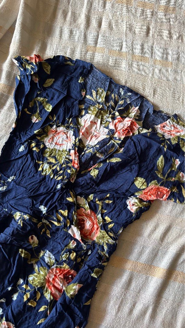 Maxi Floral Wrapover Style Dress (Category: Dresses) located in Binan City. Submitted by myprelovedhaul (Listing ID 1468090129, Image 3). Description: .