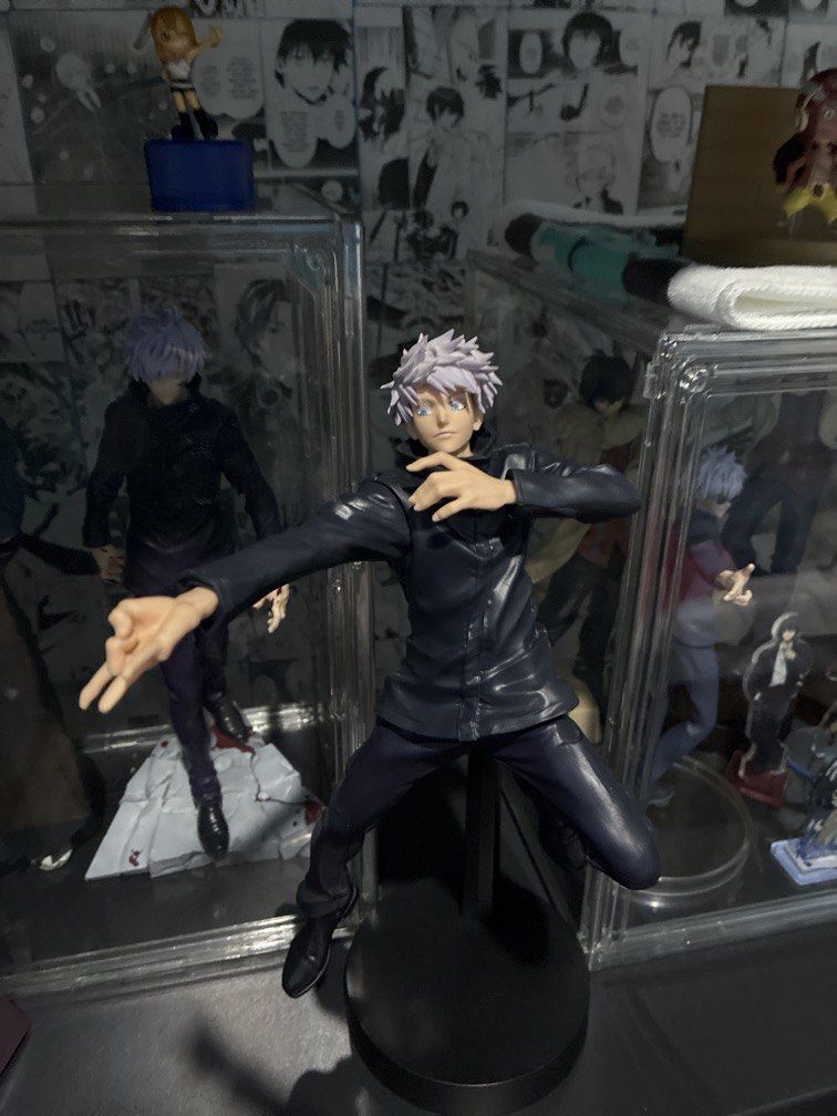 Maximatic Gojo Satoru Vol 1 Authentic (Category: Figurines & Statues) located in Llanera. Submitted by sellerfanfic (Listing ID 1468131306, Image 1). Description: theres a bit of paint chip in the face overall its good bib condition authentic with freebies.