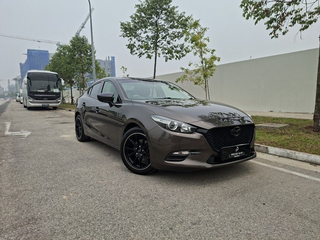 Mazda 3 Sedan 1.5A Deluxe Sunroof Auto (Category: Used Cars) located in Singapore. Submitted by preciseauto (Listing ID 1468093046, Image 1). Description: 🔥🔥BOSS SAY ALL MUST GO CLEARANCE SALE🔥🔥 🚨CHEAPEST CARS IN THE MARKET🚨 🚘$500 DRIVEAWAY🚘 🏦LOWEST INTEREST FROM 1.48%🏦 🟢1 YEAR WARRANTY🟢 🔧FREE 1 YEAR SERVICING🔧 🏬 Vehicle 120 Points INSPECTION CHECK By In House Workshop BEFORE we put them for SALE 🚕 PHV Drivers Welcomed 🔁 High Tra