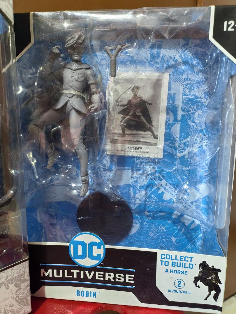 McFarlane The Dark Knight Returns Set (Category: Action & Battle Toys) located in Marikina City. Submitted by elbrycollection (Listing ID 1468079573, Image 3). Description: Please READ first before sending me messages Selling the set for 2.5K TDKR Cover Recreations Batman MIB TDKR Robin KLB WYSIWYG Location Marikina City Payment first basis Shipping will be arranged by buyer Thank you for looking 😊.